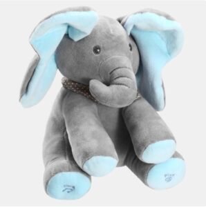 [ready stock] cute peek a boo flappy singing musical elephant batch 23