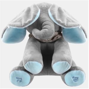 [ready stock] cute peek a boo flappy singing musical elephant batch 23